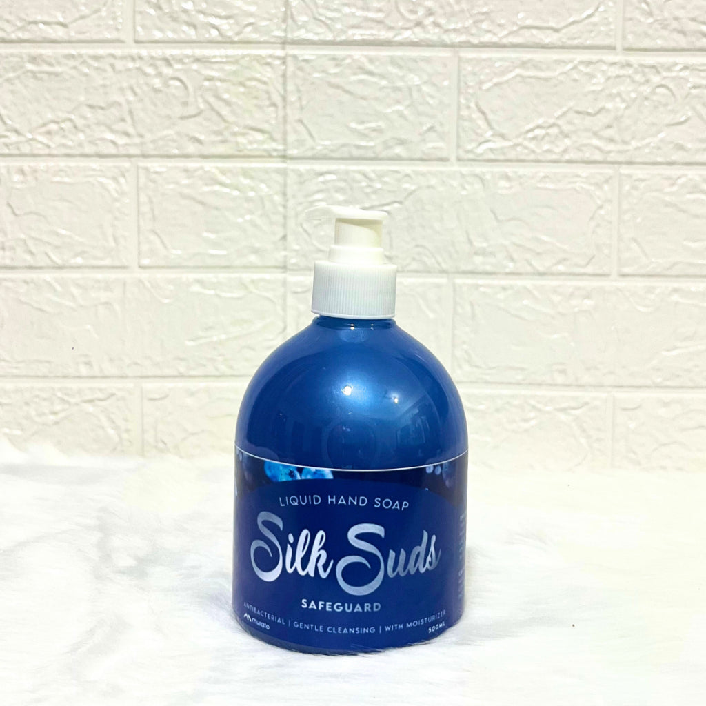 Murato Premium Liquid Hand Soap 500ml | Silk Suds Safeguard Baby Powder